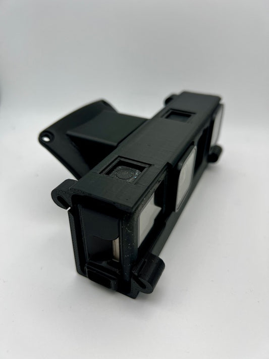 Cookie Fuel - Twin side by side Front GoPro camera mount - camera flyer modular mount