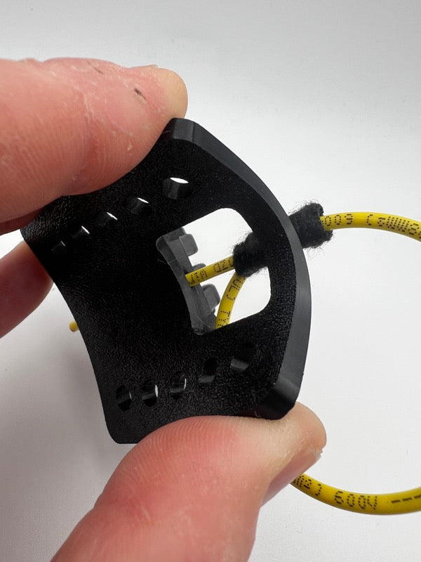 Lace up cutaway foot mount - for GoPro, Insta360 and DJI