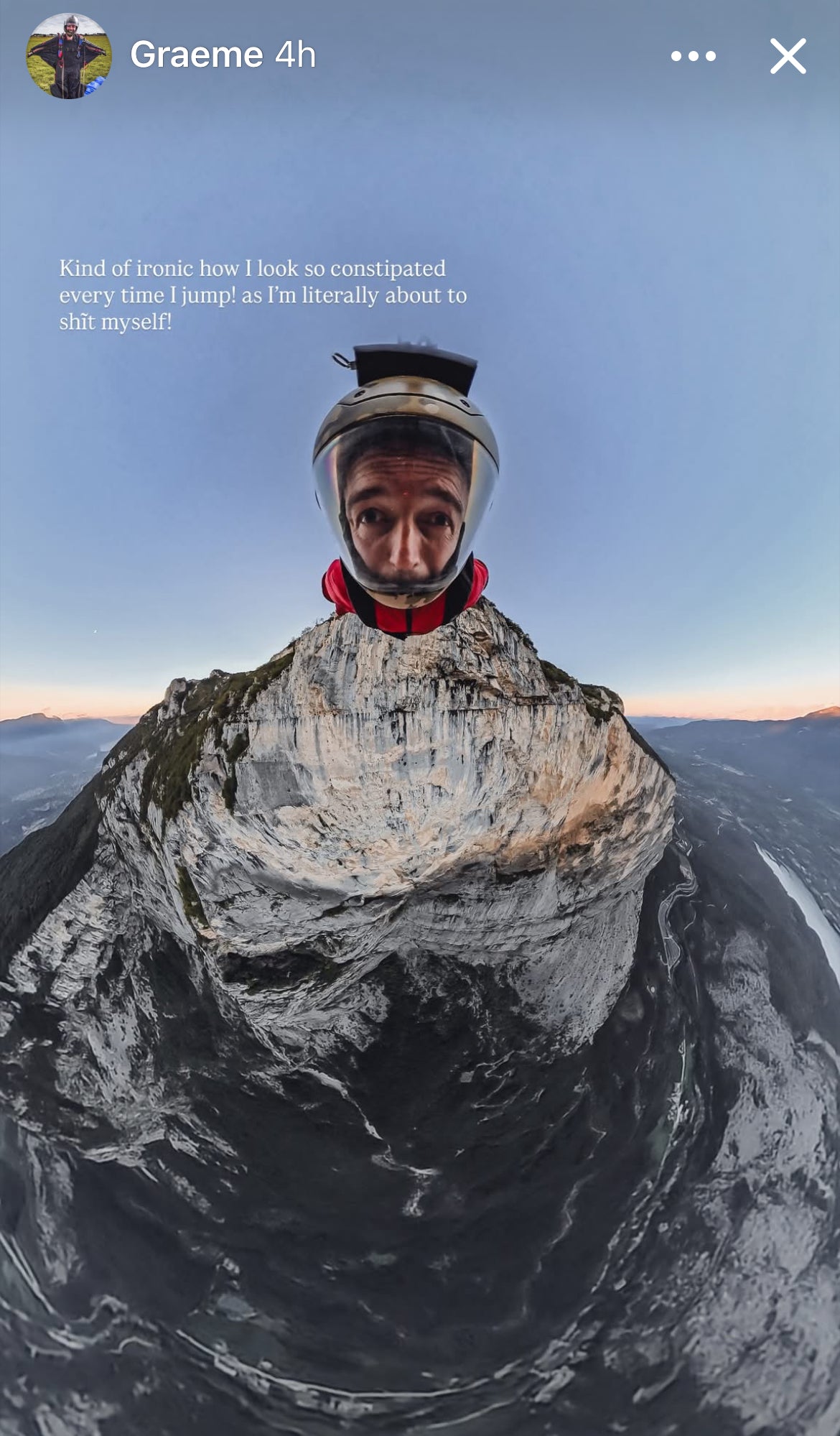 Single universal GoPro, Insta360 and DJI cutaway Helmet mount for Cookie G3 / G4 / G35 and Tonfly