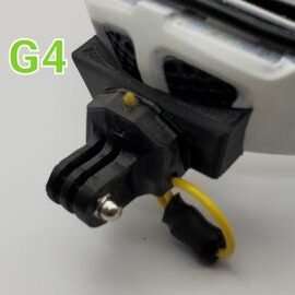 Mighty Mounts - Cookie G4 GoPro Chin Mount cutaway system image 1