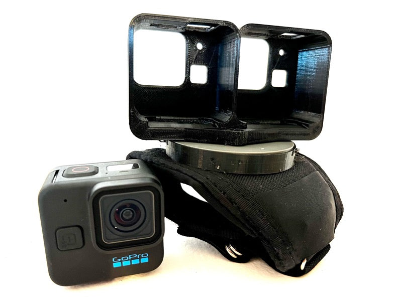 Twin GoPro Hero 11 Black MINI Handcam (optional cutaway glove). image 0