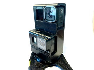 Twin GoPro Hero 5-7 and Hero 9 Handcam (optional cutaway glove). image 0