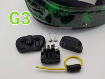 Mighty Mounts - Cookie G3 GoPro Chin Mount cutaway system image 2