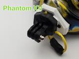 Mighty Mounts - Cookie Phantom XV GoPro Chin Mount cutaway system image 1