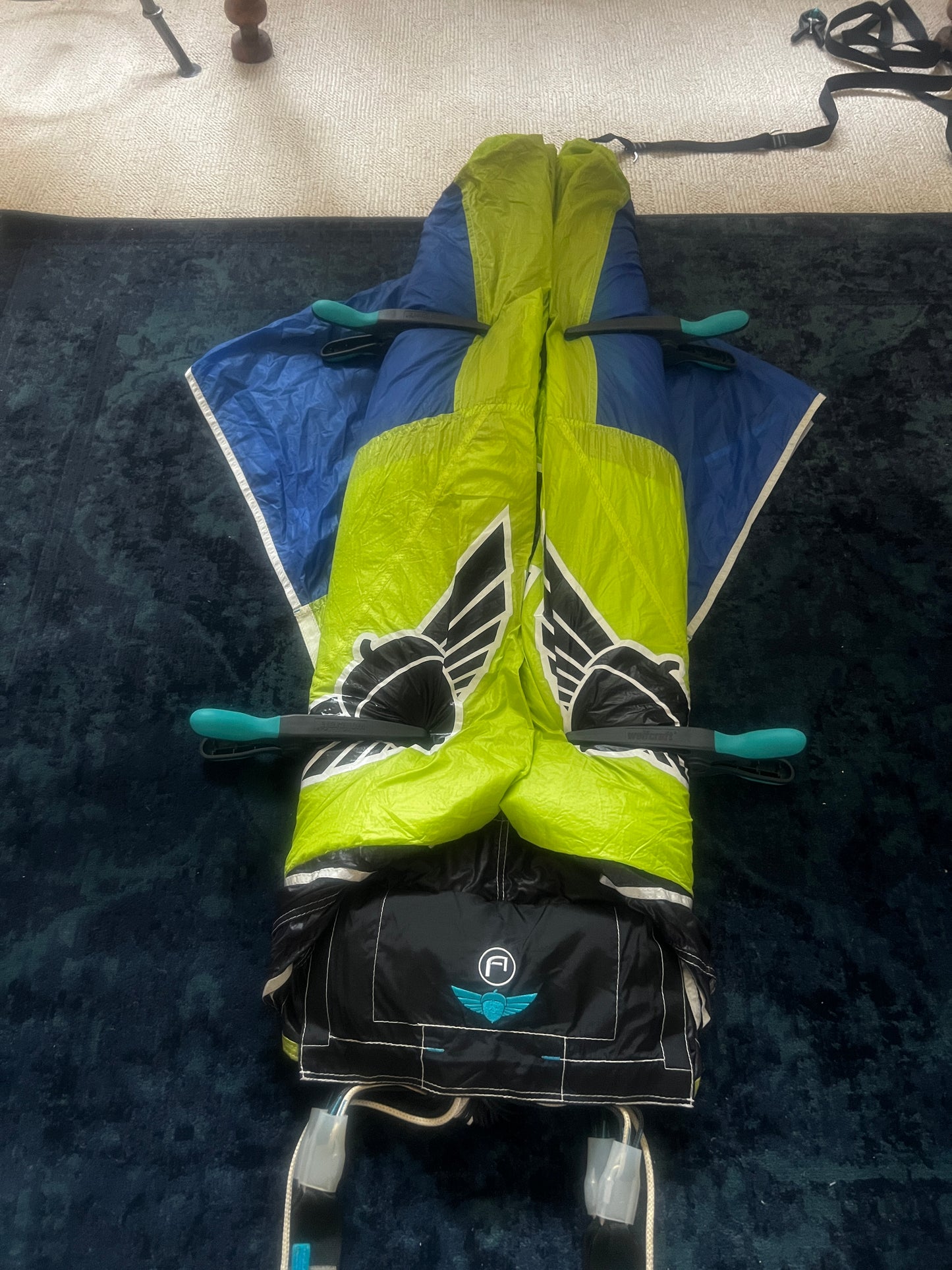 2020 Squirrel CRUX and Hayduke 250 BASE jumping rig - complete with PCs