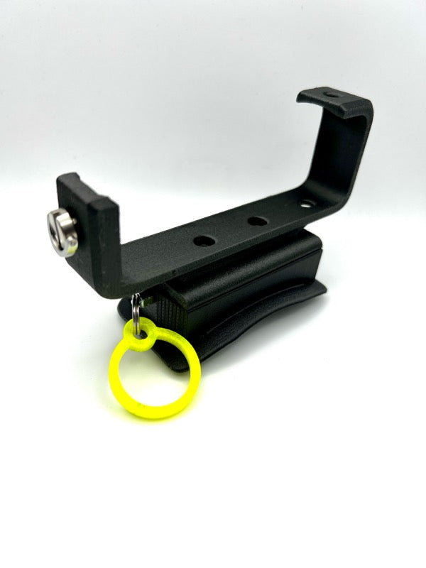 Cookie G35 Insta360 X4 Utility Top Plate - HORIZONTAL helmet mount - with cutaway