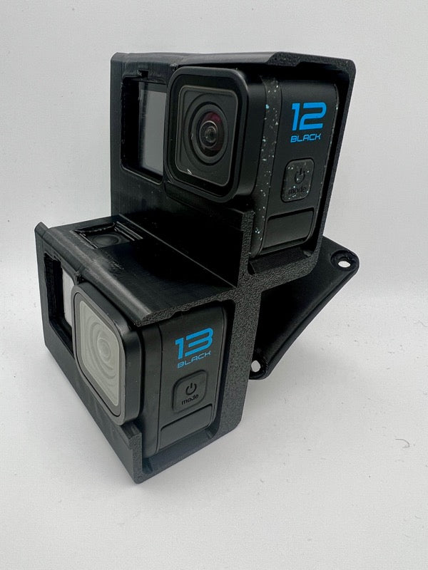 Cookie Fuel - Twin Front GoPro camera mount - camera flyer modular mount