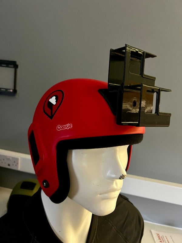 Cookie Fuel - Twin Front GoPro camera mount - camera flyer modular mount