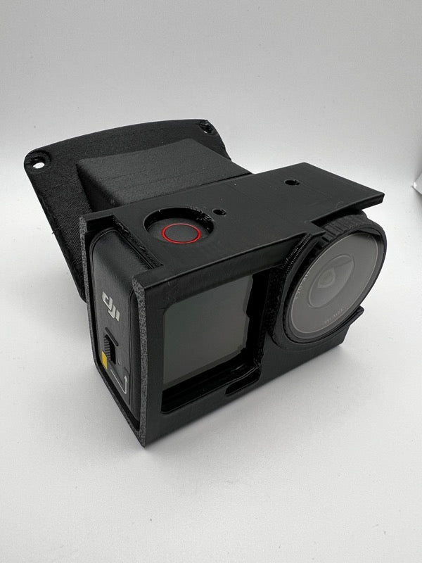 Cookie Fuel - single Front DJI OSMO Action 6 camera mount - camera flyer modular mount