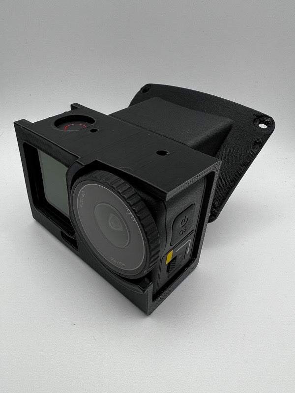 Cookie Fuel - single Front DJI OSMO Action 6 camera mount - camera flyer modular mount