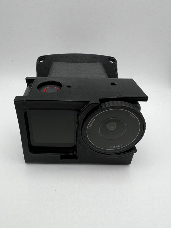 Cookie Fuel - single Front DJI OSMO Action 6 camera mount - camera flyer modular mount