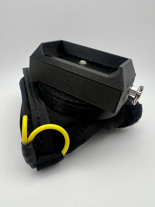 DJI OSMO 360 - tandem handcam glove with optional cutaway.