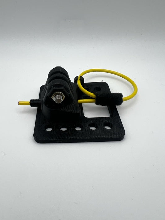 Lace up cutaway foot mount - for GoPro, Insta360 and DJI