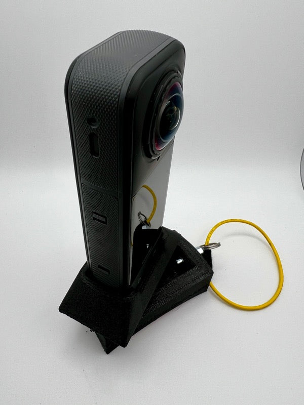 Insta360 X5 Cookie / Kiss / Tonfly Helmet mount - Cutaway quick release