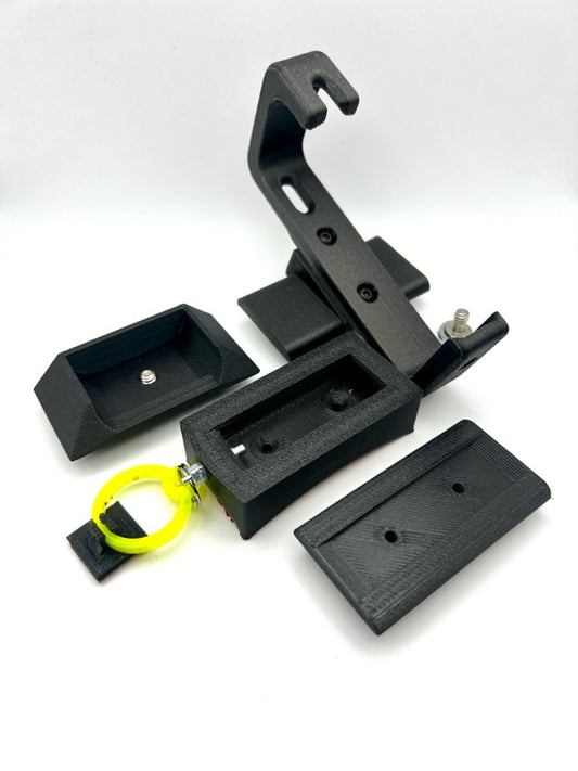 Insta360 X4 AIR Cookie / Kiss / Tonfly Helmet mount - COMPLETE SYSTEM - Cutaway