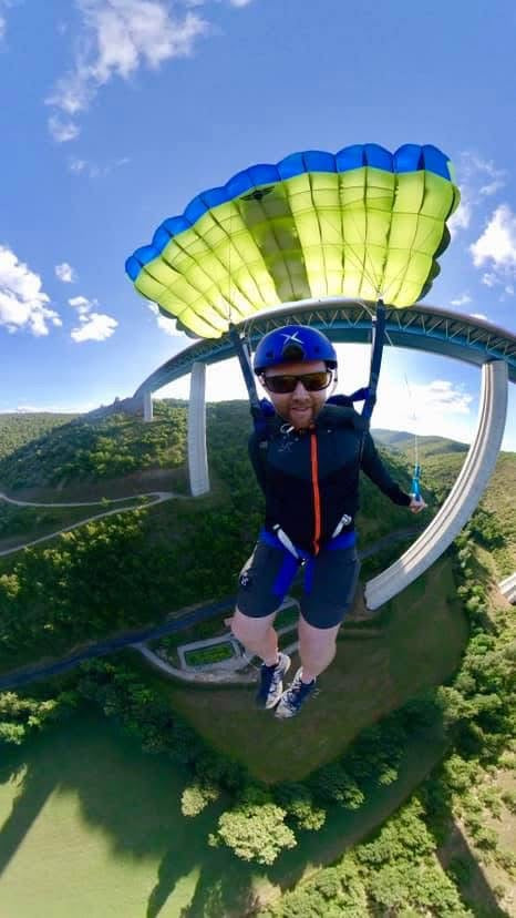 2020 Squirrel CRUX and Hayduke 250 BASE jumping rig - complete with PCs