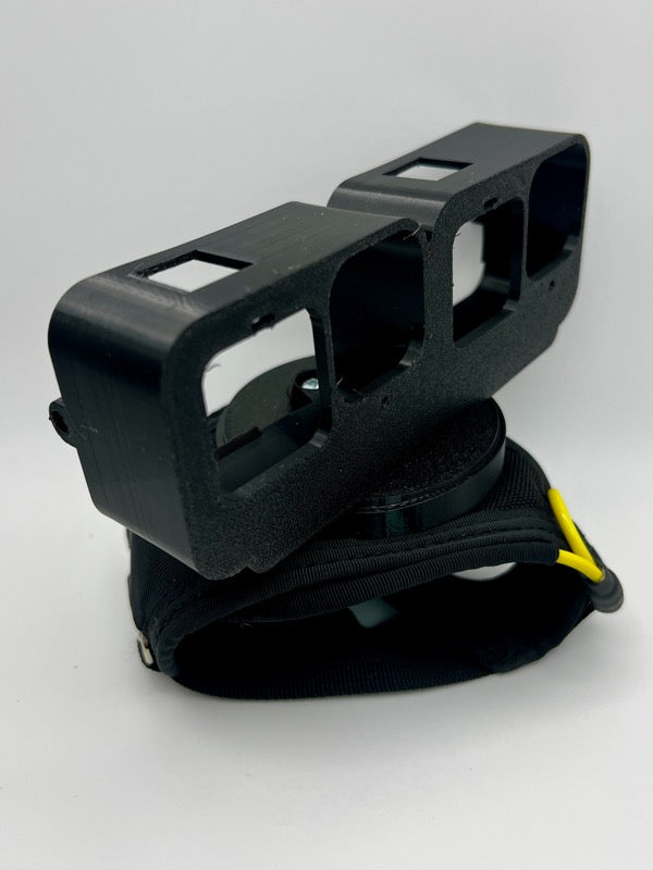 Twin GoPro SIDE BY SIDE Hero 9-12 Handcam (optional cutaway glove).