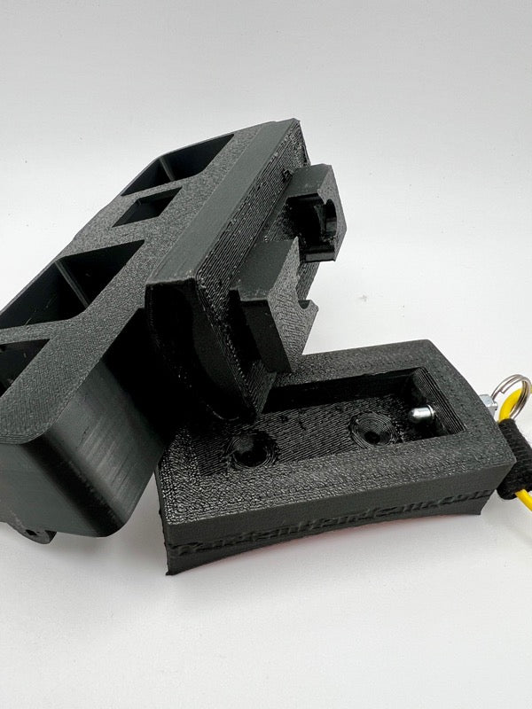 Twin GoPro Hero 9-13 cutaway Helmet mount for Cookie G3 / G4 / G35 and Tonfly