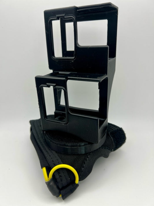 Twin GoPro Hero 9-13 Handcam (optional cutaway glove).