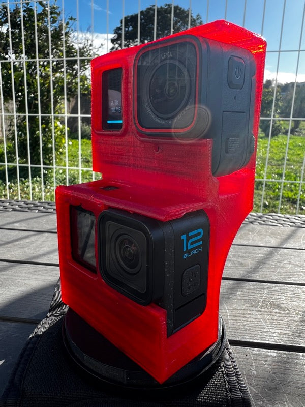 Twin Insta360 Ace Pro and GoPro Hero 9-12 Handcam (optional cutaway glove). image 9