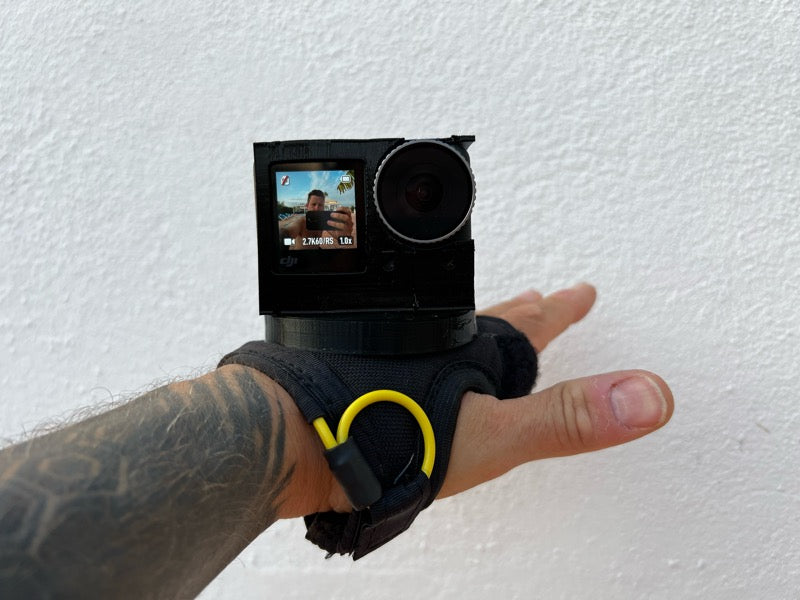 Single DJI Action 3 Handcam (optional cutaway glove). image 5