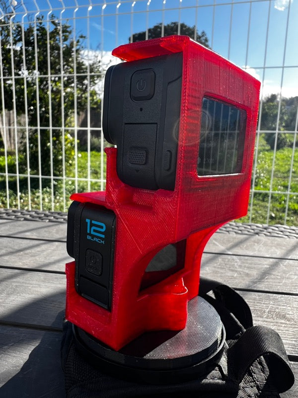Twin Insta360 Ace Pro and GoPro Hero 9-12 Handcam (optional cutaway glove). image 14
